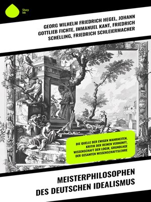 cover image of Meisterphilosophen des Deutschen Idealismus